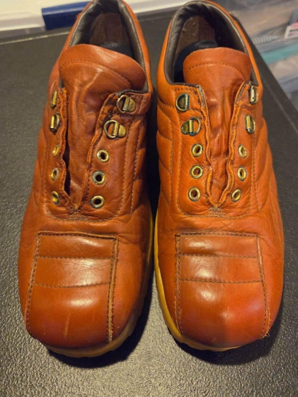 Vintage 70s Dexter Dex Leather Comfort Shoes Men's 9M
